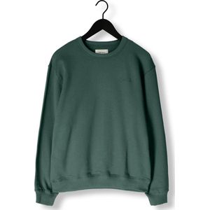 Purewhite - Heren Loose Fit Sweaters Crewneck LS - Faded Green - Maat M