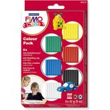 FIMO kids - ovenhardende boetseerklei - Colour pack basic (6 x 42g)
