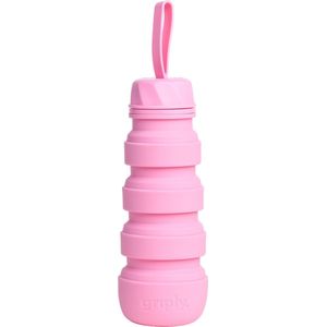 Griply to go - Opvouwbare drinkbeker - 100% food grade siliconen - Fuchsia Pink - 550ml