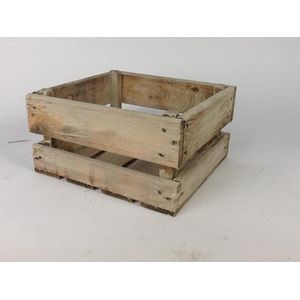 Fruitkist, Old-look ""mini"" / Opbergkist / Houten Kist / Decoratiekist / Krat / Hout