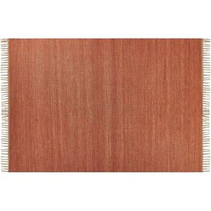 LUNIA - Jute vloerkleed - Rood - 160 x 230 cm - Jute