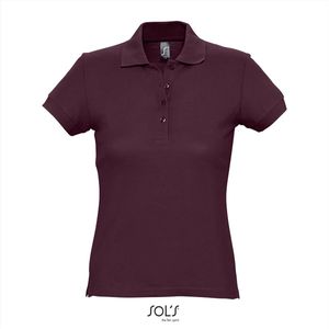 SOL'S Women´s Polo Passion L513 - Burgundy - XXL
