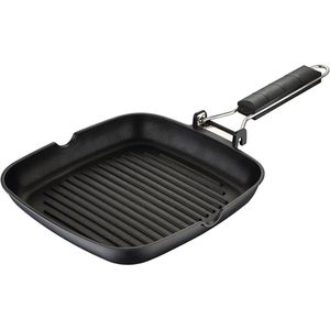 Bergner - Grillpan - Met inklapbaar handvat