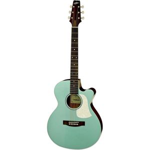 Aria FET-R1 Aqua Marine semi akoestische western gitaar