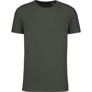 Biologisch Premium unisex T-shirt ronde hals 'BIO190' Kariban Green Marble Heather - XL