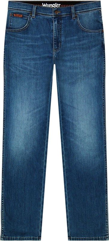 WRANGLER TEXAS VERDANT TONE AUTHENTIC STRAIGHT JEANS-HEREN