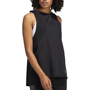 adidas - Own The Run Tanktop - Black Tank Top-XS