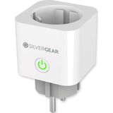 Silvergear Slimme WiFi Stekker - Timer, Schakelaar & Energiemeter x1