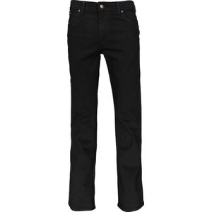 Wrangler Texas Low Stretch Black Overdye Heren Regular Fit Jeans - Zwart - Maat 42/34