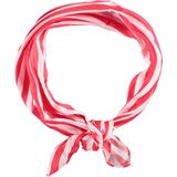 Apollo - Feest Bandana - Bandana sjaal - rood-wit - one size - Bandana dames - Bandana Heren - Carnaval - Carnaval accessoires - Feestkleding Apollo