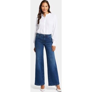 NYDJ Teresa Wide Leg Jeans Medium Indigo Premium Denim (Tall)