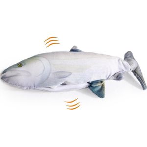 All For Paws Fish Sardine - Kattenspeelgoed - 28x12x5.5 cm Multi-Color