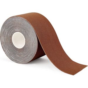 Borsten Tape - Lichtbruin - 5 meter - Plak BH - Borst Tape - Bra Tape - Fashion Tape Kleding - Dress Tape - Body Tape - Boob Lift