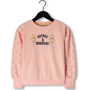 Like FLO Sweater Bonnieux Truien & Vesten Meisjes - Sweater - Hoodie - Vest- Roze - Maat 140