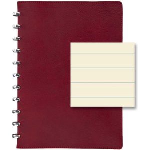 Atoma | Notebook Systeem | Pur | Copy book | A4 | rood | Gelinieerd