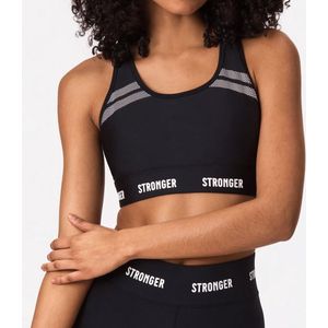 Stronger - Hero Sport BH- Sportsbra - Dames - Zwart - Maat S
