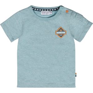 Dirkje T-shirt T-shirt Ss met Logo Blauw