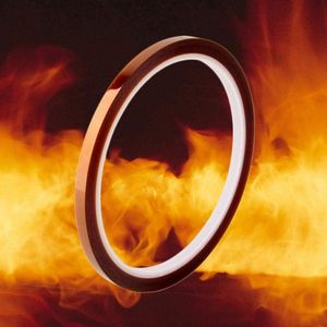 High Temperature Tape 5Pcs Heat Resistant Kapton Polyimide Tape - for 3D Printing - Electrical Insulation .