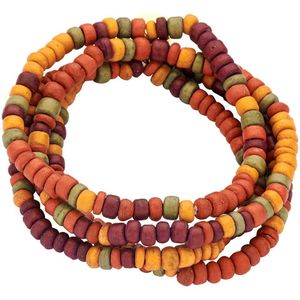 Les Cordes - NOTA (AB) - Armband - Meerkleurig - Oranje - Hout - Juwelen - Sieraden - Dames