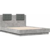 vidaXL-Bedframe-met-hoofdeinde-bewerkt-hout-betongrijs-135x190-cm