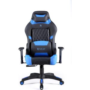 N. Seat PRO 500 Series Gaming Race / bureaustoel - Blauw/Zwart ( Ergonomisch & Comfortabel )