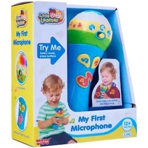 Little Learner speelgoed microfoon voor de kleintjes met licht en geluid - vanaf 1 jaar - Educatief spel -  inclusief batterijen