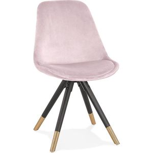 Alterego - HAMILTON - Design stoel - Roze - 48x56x83 cm