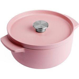 KitchenAid braadpan emaille 22cm - dried rose - limited edition