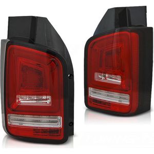 Achterlichten VW T6 15-19 - rood wit