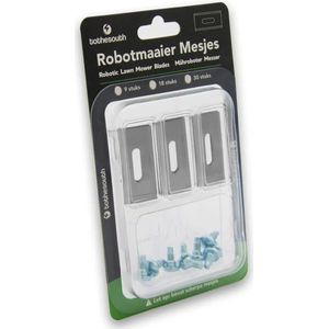 To the South® Endurance Mesjes staal geschikt voor Flymo Robotmaaiers - 3 stuks