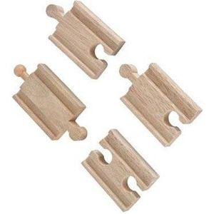 Mentari Mini rails recht 5,3 cm set van 4