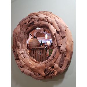Spiegel Driftwood Rond Small 40cm