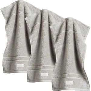 GANT Gastendoekje Premium Towel Een maat, 30x50 Set van 3