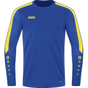 JAKO Power Sweater Royal-Geel Maat XL