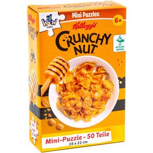Kellogg’s Crunchy Nut puzzel - volwassenen - kinderen - 16 cm x 22 cm - Spaar ze allemaal - Inclusief luxe verpakking - Uitdeelcadeau