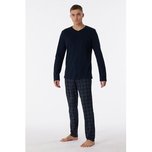 Schiesser – Fine Interlock - Pyjama – 180271 – Night Blue - 58