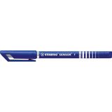 STABILO SENSOR - Fineliner 0,3 mm - Blauw - per stuk