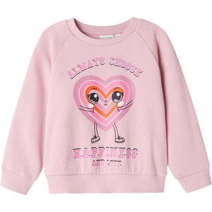 NAME IT NMFVENUS LS NREG SWEAT BRU Meisjes Trui - Maat 116