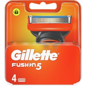 Gillette Fusion5 - Scheermesjes/Navulmesjes - 4 Stuks