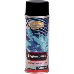 MoTip Engine Paint ZWART spuitbus 400ml