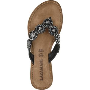 Lazamani Teenslippers Teenslippers - zwart