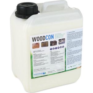 Woodcon 2,5 liter - Maakt hout gegarandeerd 100% waterafstotend - hout impregneermiddel voor buiten - nano coating hout - hout waterdicht maken