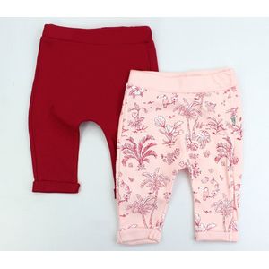 Babybroekje, legging, joggingbroek van 100% gekamd katoen setjes van 2 stuks