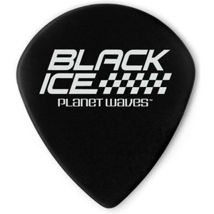 D'Addario zwart Ice Picks 1,10mm 10-pakket, Jazz voorm, 3DBK6-10 - Plectrum set