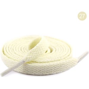 2 paar sneaker veters 150 cm off white