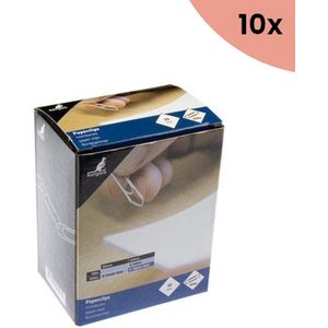 KTC 10x Paperclip verzinkt hoekig 26 mm doosje à 1000 stuks