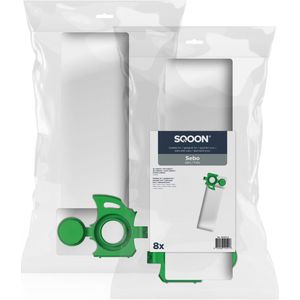SQOON® - SEBO Dart / Felix series Stofzuigerzakken - 8 stuks