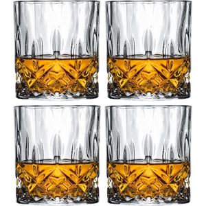 Jay Hill Whiskey Glazen / Cocktailglazen / Waterglazen Moray - 320 ml - 4 Stuks