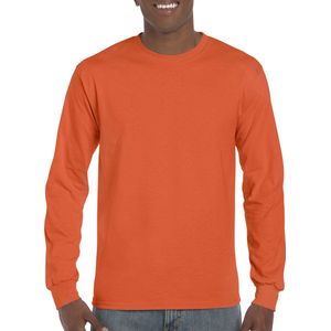 T-shirt met lange mouwen 'Ultra Cotton' Orange - XL