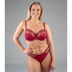 Juliette Simonne Burgundy Slip